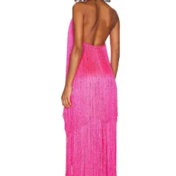 ROBE MAXI BEL Pink 7 ROBE MAXI BEL Pink -Promos Charmenta Boutique AALM WD6 V3