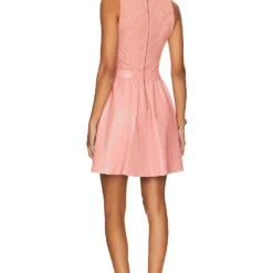 Alice + Olivia ROBE CHARA Rose -Promos Charmenta Boutique ALI WD1048 V3