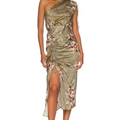 AllSaints ROBE IRA Khaki Green