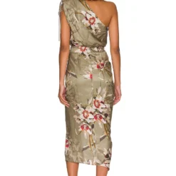 AllSaints ROBE IRA Khaki Green -Promos Charmenta Boutique ALLR WD118 V3