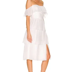 ROBE VENEZIE White -Promos Charmenta Boutique AMAN WD1499 V2