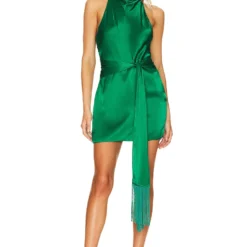 ROBE SANDRINE Dark Green