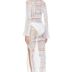 ROBE LUCY White 7 ROBE LUCY White -Promos Charmenta Boutique APIN WD23 V3