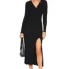 ROBE MI-LONGUE ASTRID Black -Promos Charmenta Boutique ASTR WD313 V1