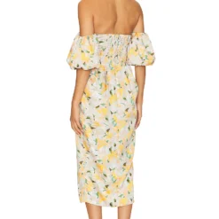 ROBE ZURINA Blue Apricot Floral 7 ROBE ZURINA Blue Apricot Floral -Promos Charmenta Boutique ASTR WD420 V3