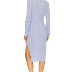 ROBE MAXI RIB Very Peri -Promos Charmenta Boutique AUTU WK922 V3