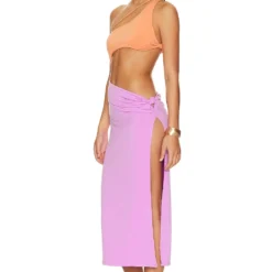 ROBE ARIANA Melon & Purple Mix -Promos Charmenta Boutique BANH WD7 V3