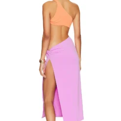 ROBE ARIANA Melon & Purple Mix -Promos Charmenta Boutique BANH WD7 V4