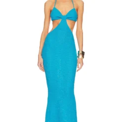 ROBE MAXI ANNA Royal Blue -Promos Charmenta Boutique BANH WD9 V1 1