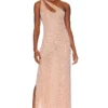 ROBE MAXI TAKI Peach -Promos Charmenta Boutique BBAB WD56 V1