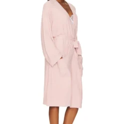 CozyChic Lite Barbie Robe Dusty Rose & White -Promos Charmenta Boutique BDRE WI11 V4