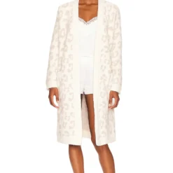 Barefoot In The Wild Robe Cream & Stone