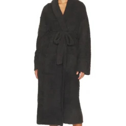 PEIGNOIR COZYCHIC SKULL ROBE Carbon & Almond -Promos Charmenta Boutique BDRE WI6W V3