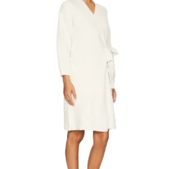 PEIGNOIR COZYCHIC SIDE TIE ROBE Cream 8 PEIGNOIR COZYCHIC SIDE TIE ROBE Cream -Promos Charmenta Boutique BDRE WI7 V3