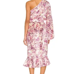 ROBE SUKI Off White & Crimson -Promos Charmenta Boutique BENE WD167 V3