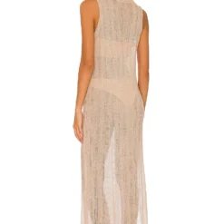 ROBE MI-LONGUE Dark Sand -Promos Charmenta Boutique BLD WD112 V3