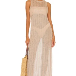 ROBE MI-LONGUE Dark Sand -Promos Charmenta Boutique BLD WD112 V4