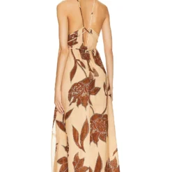 ROBE LONGUE SKY Coffee Flowers -Promos Charmenta Boutique BOAM WD28 V3