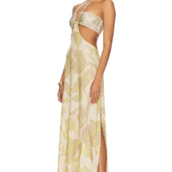 ROBE LONGUE LAZULI Thea Flowers -Promos Charmenta Boutique BOAM WD29 V3