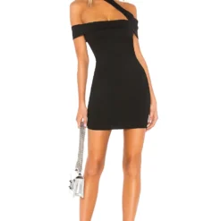 ROBE PRÈS DU CORPS LINDA Black