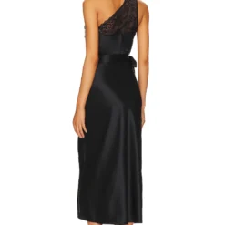 ROBE MI-LONGUE ROWAN Black -Promos Charmenta Boutique CAMN WD88 V3