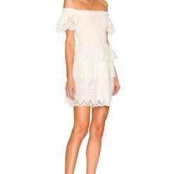 ROBE KAIYA Off White Eyelet -Promos Charmenta Boutique CLEO WD366 V2