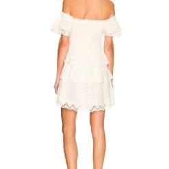 ROBE KAIYA Off White Eyelet -Promos Charmenta Boutique CLEO WD366 V3