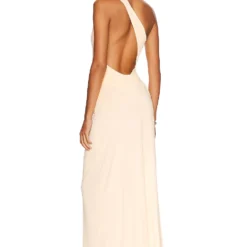 Camila Coelho ROBE MAXI APHRODITE Vanilla Cake -Promos Charmenta Boutique COEL WD248 V3