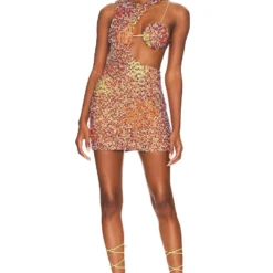 Camila Coelho ROBE COURTE SOFIA Multi