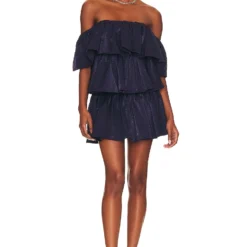 Camila Coelho ROBE DIAZ Sapphire Blue