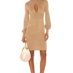 Camila Coelho ROBE ELISE Camel