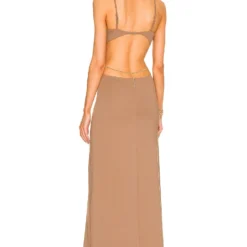 ROBE MAXI JADE Sand -Promos Charmenta Boutique DUNX WD75 V3