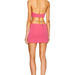 ROBE COURTE NYX Hot Pink -Promos Charmenta Boutique DUNX WD87 V3