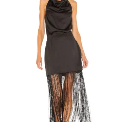 ROBE BEATRICE Black -Promos Charmenta Boutique ELLI WD387 V4