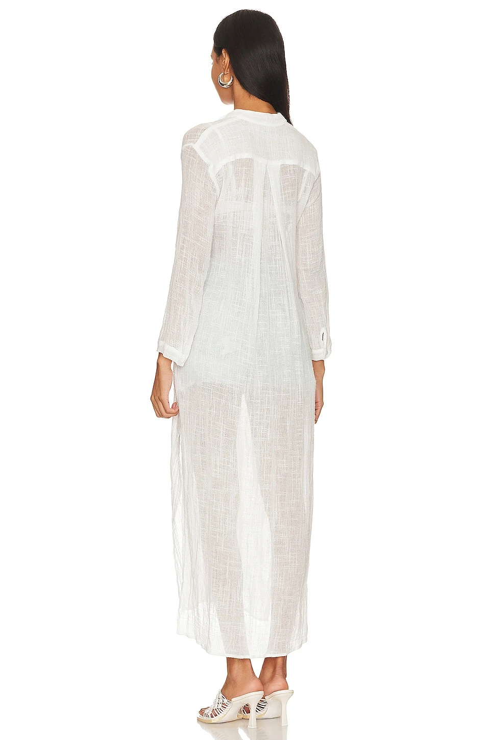 ROBE CHEMISE BRACELET SLEEVE Cloud 6 ROBE CHEMISE BRACELET SLEEVE Cloud – Image 4