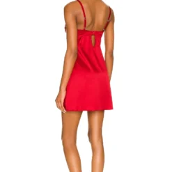 Fleur Du Mal ROBE VIOLET Rouge 10 Fleur Du Mal ROBE VIOLET Rouge -Promos Charmenta Boutique FLER WI345 V4