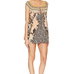 FREE PEOPLE ROBE CARACO BALI MARIPOSA Black Combo -Promos Charmenta Boutique FREE WD2502 V3