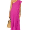 FREE PEOPLE ROBE MAXI ELISA Dahlia Mauve