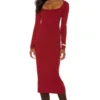 ROBE RIANNE Red -Promos Charmenta Boutique HOOF WD772 V1