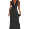 ROBE MAXI ROKSANDA Black