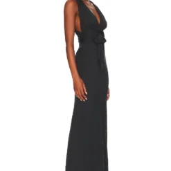 ROBE MAXI ROKSANDA Black -Promos Charmenta Boutique HOOF WD922 V2