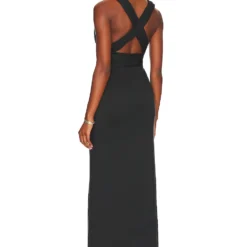 ROBE MAXI ROKSANDA Black -Promos Charmenta Boutique HOOF WD922 V3