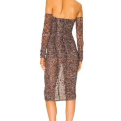 ROBE MI-LONGUE ZARAYAH Acid Snake -Promos Charmenta Boutique HURR WD516 V3