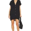 ROBE CHEMISE LAURA Black -Promos Charmenta Boutique INDA WD852 V1