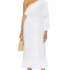 ROBE MI-LONGUE GRAY White -Promos Charmenta Boutique JENS WD563 V1