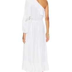 ROBE MI-LONGUE GRAY White -Promos Charmenta Boutique JENS WD563 V3