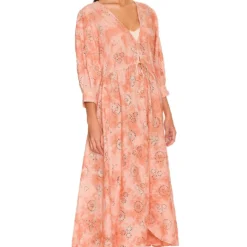 Ashbury Swirl Maiden Robe Asbury Swirl Apricot -Promos Charmenta Boutique JENS WO31 V3