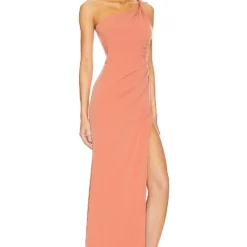 ROBE DE SOIRÉE LEA Rust -Promos Charmenta Boutique KATR WD293 V2