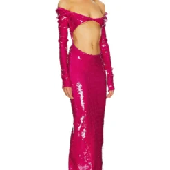 ROBE DE SOIRÉE Fuchsia -Promos Charmenta Boutique LAQH WD26 V2