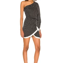 ROBE NOLA Black Multi Dot -Promos Charmenta Boutique LCDE WD595 V2